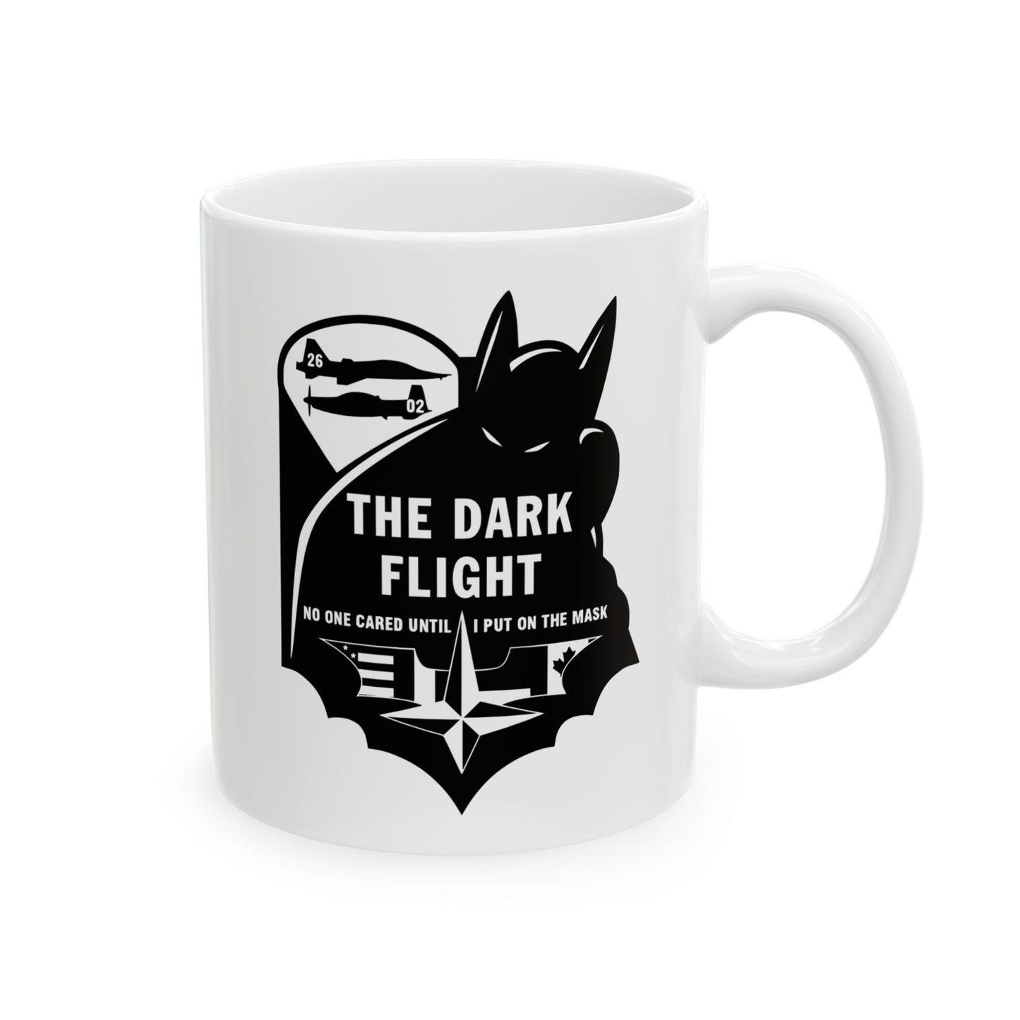 The Dark Flight Patch Mug