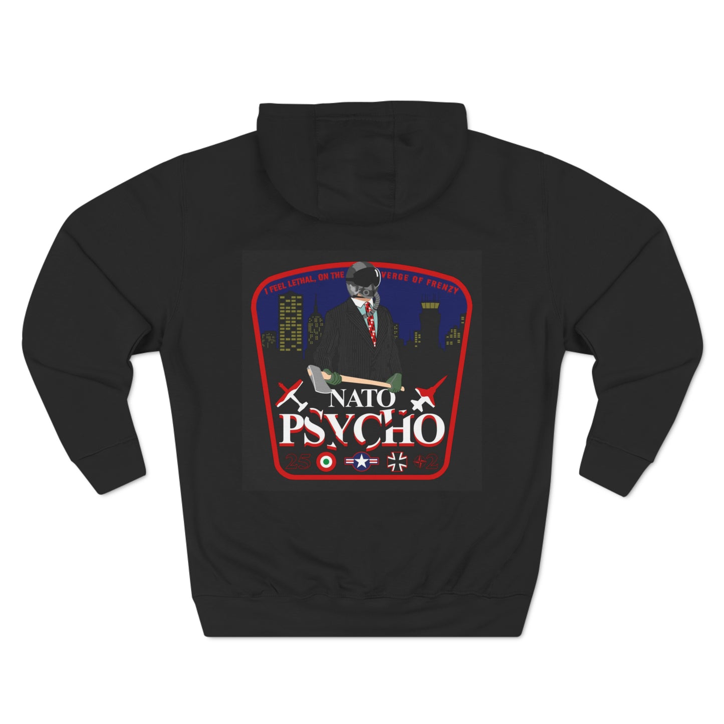 NATO Psycho Colored Patch Hoodie