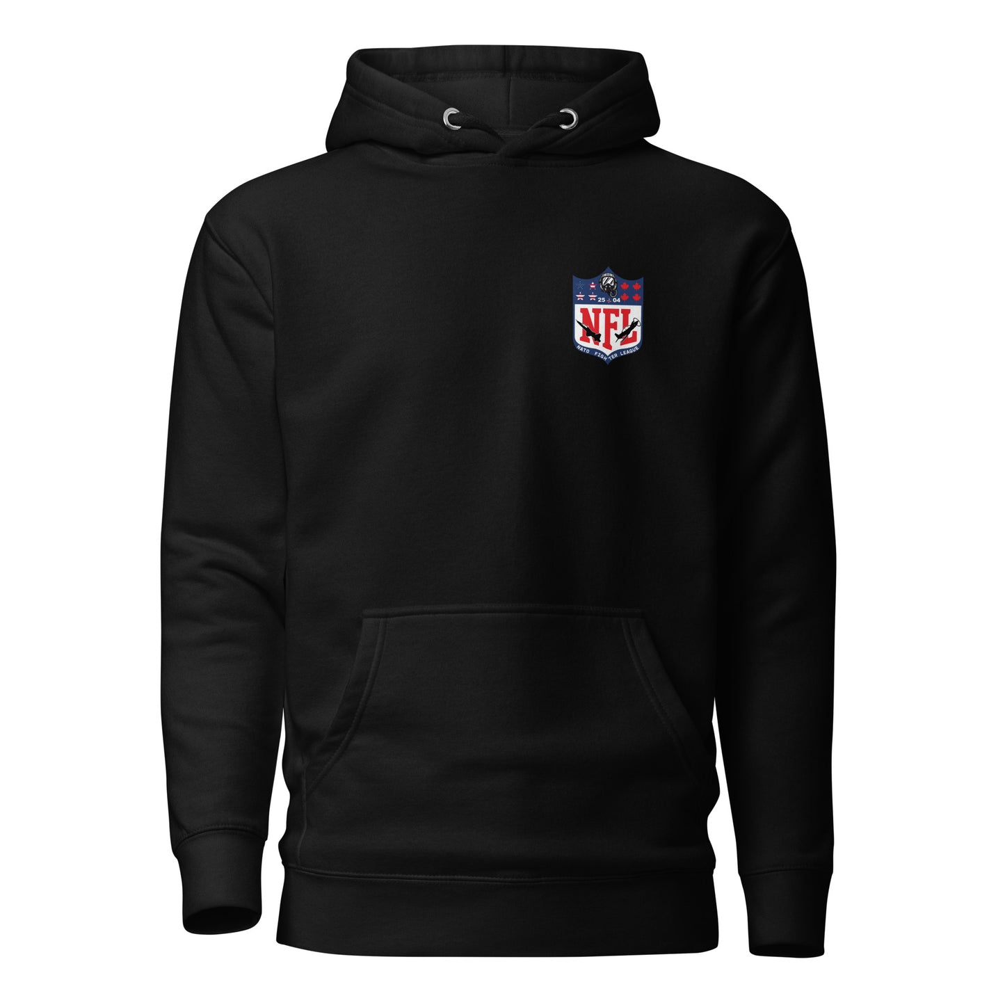 NATO Fighter League Colored Patch Hoodie