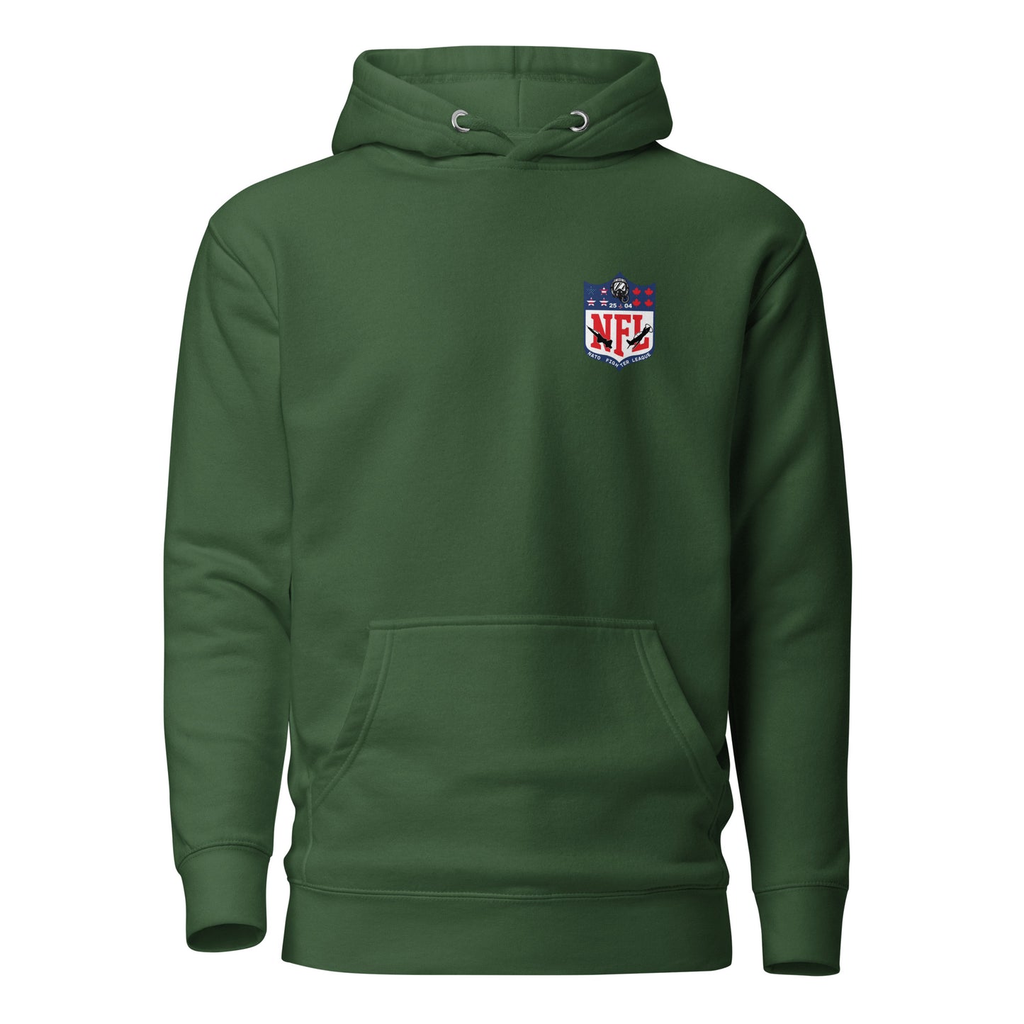 NATO Fighter League Colored Patch Hoodie
