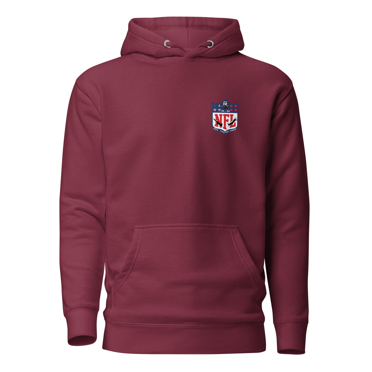 NATO Fighter League Colored Patch Hoodie