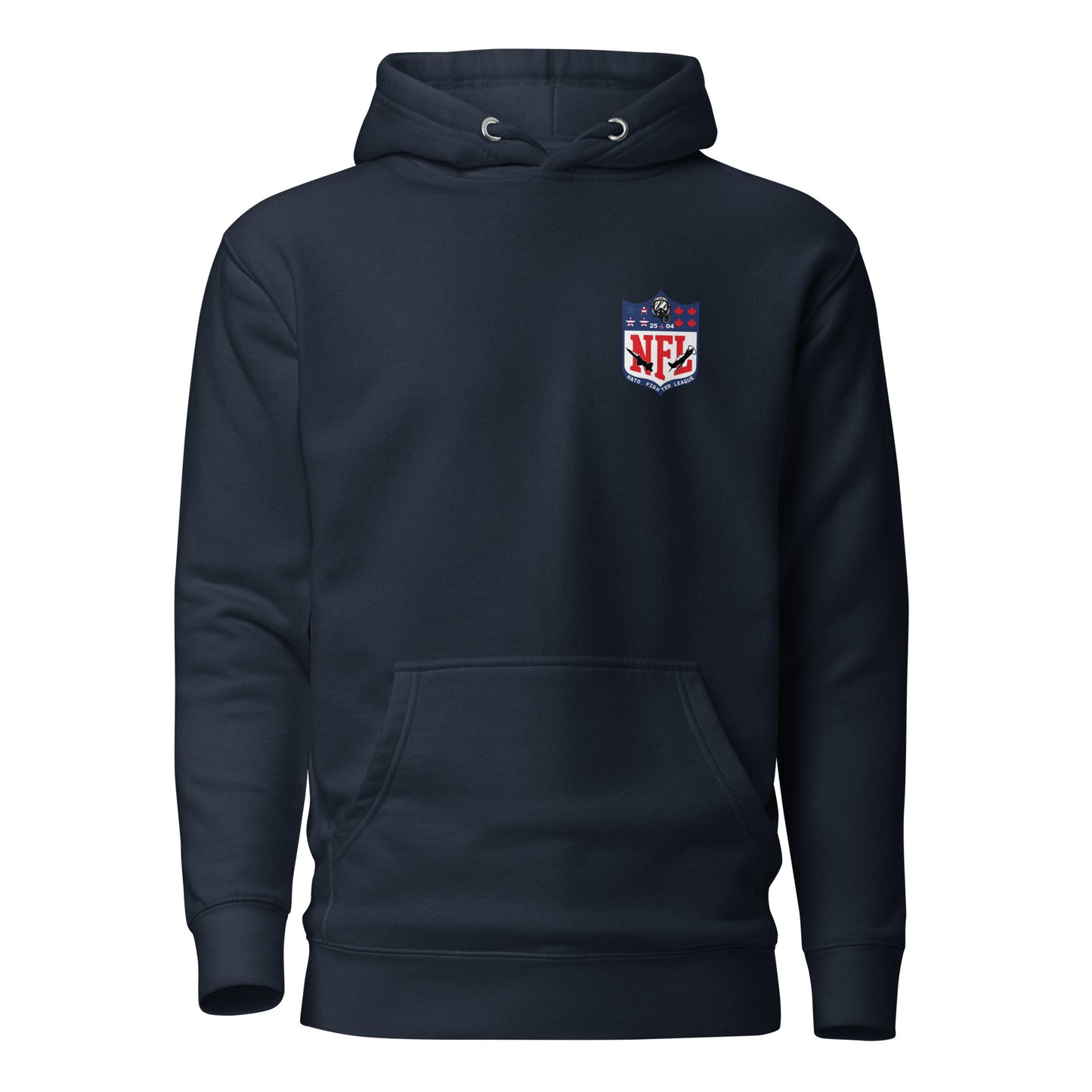 NATO Fighter League Colored Patch Hoodie