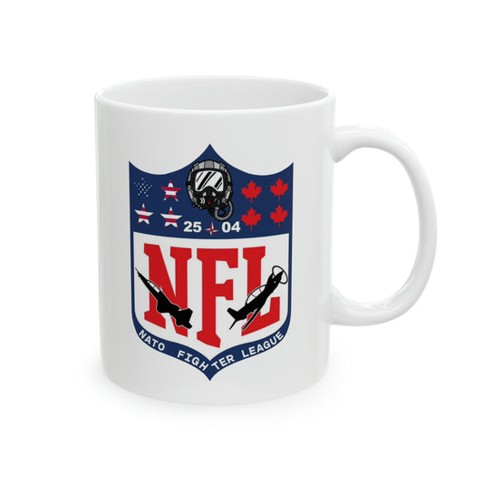 NATO Fighter League Patch Mug