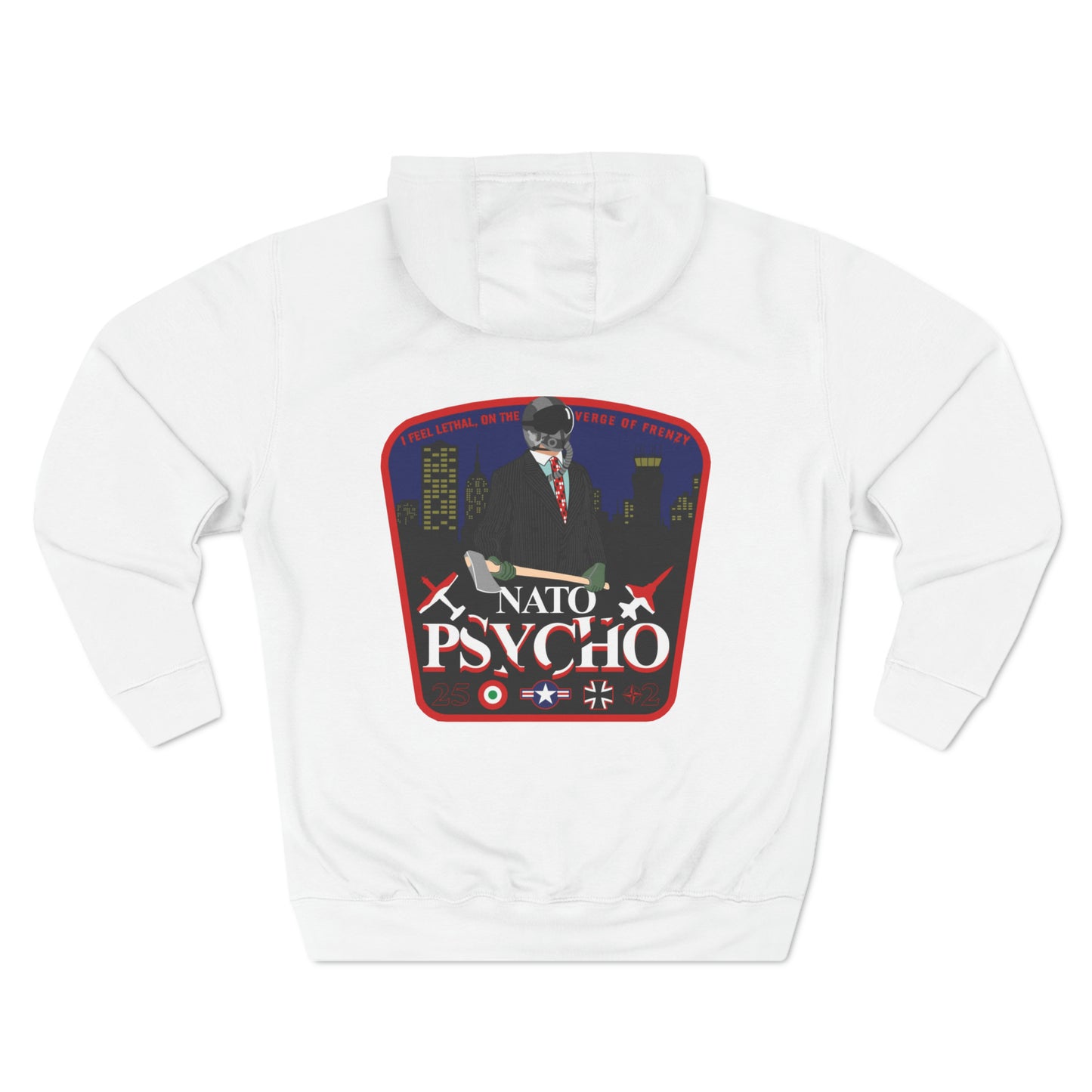 NATO Psycho Colored Patch Hoodie