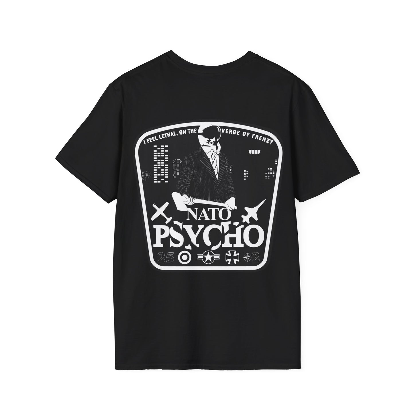 NATO Psycho Shirt Filled Patch