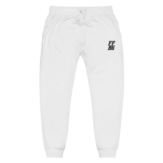 White Matching Set Sweatpants