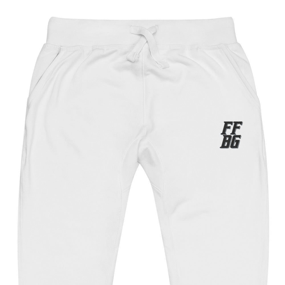 White Matching Set Sweatpants