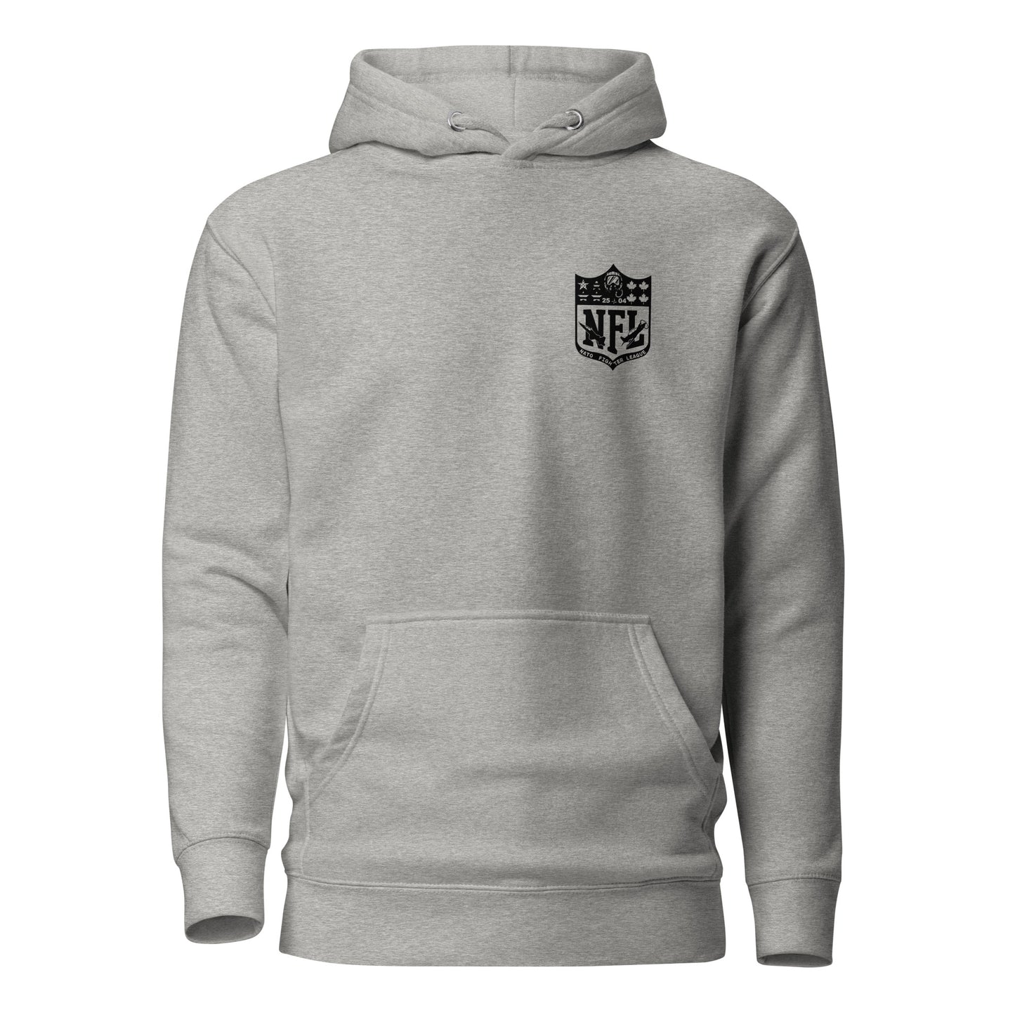 NATO Fighter League Stencil Patch Hoodie