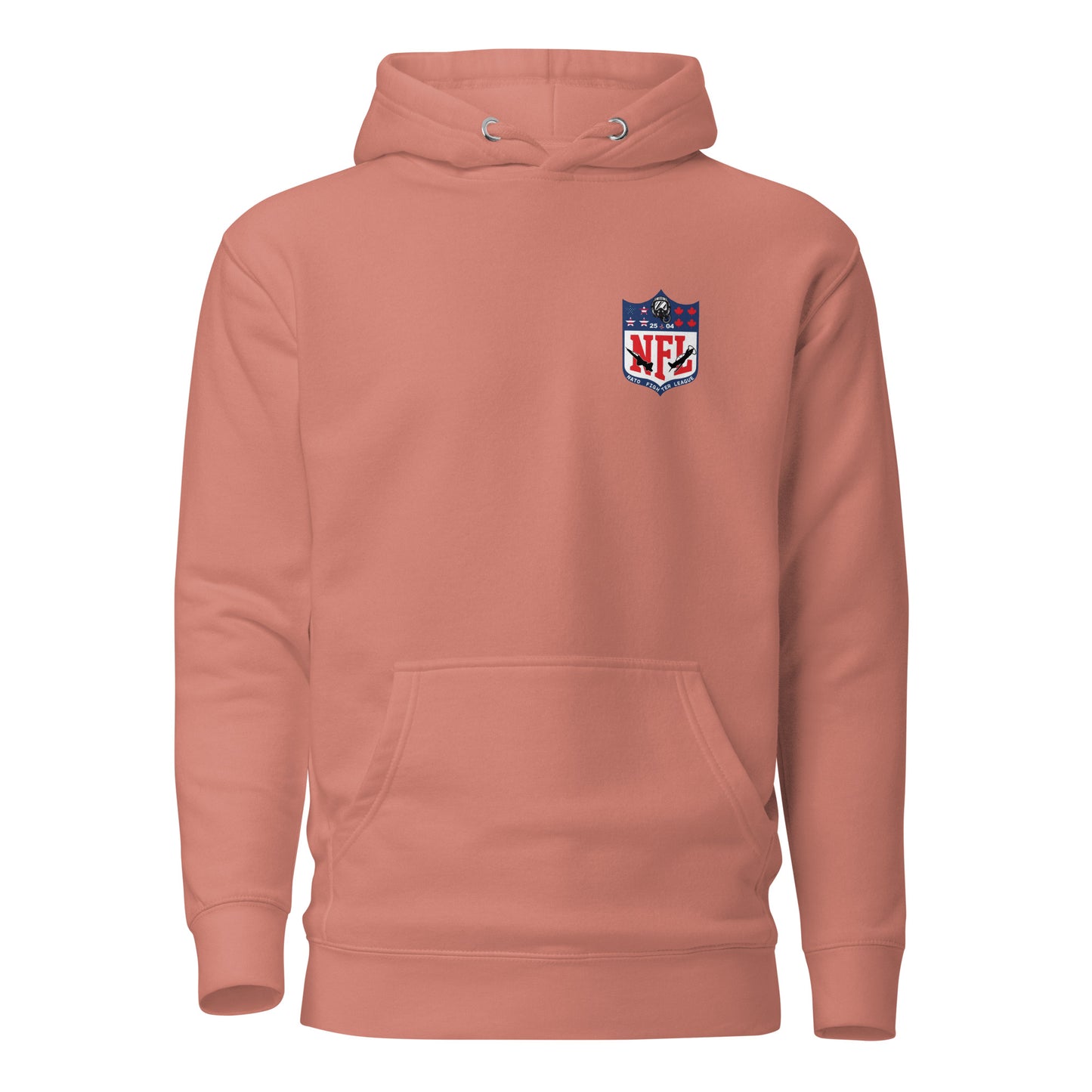 NATO Fighter League Colored Patch Hoodie